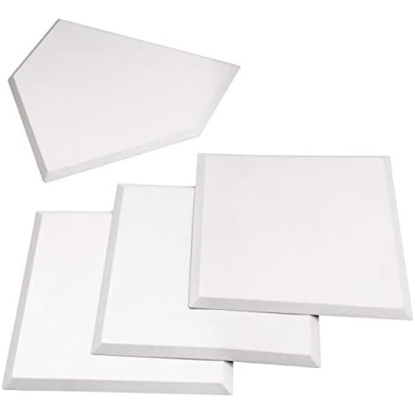 GoSports Baseball & Softball 4 Piece Premium Base Set - Heavy-Duty for Athletes