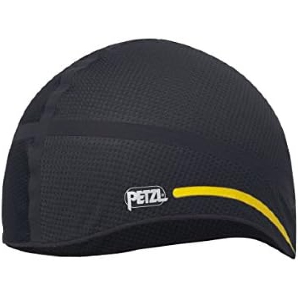 PETZL, Unisex Adult HAT Liner 1 Helmet, Black/Yellow, M/L