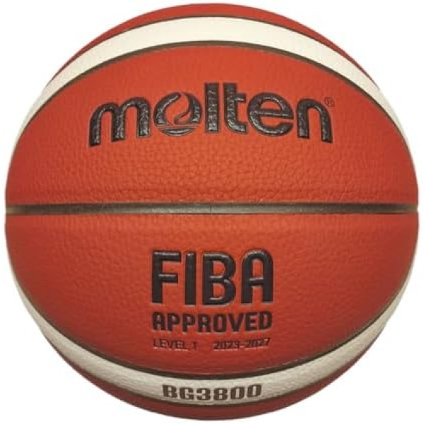 Molten BG3800-2 Composite Basketball Level 1, Size 7 New Model (2023-2027)
