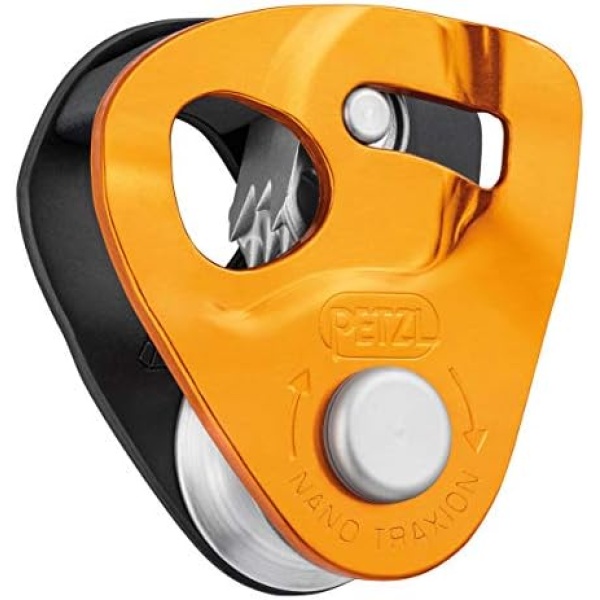 PETZL, Nano Traxion, Pulley Blocker Lightweight High-Performance