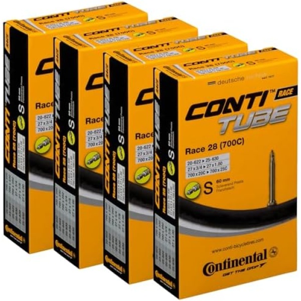 Continental Race 28" 700x20-25c Inner Tubes - 60mm Presta Valve