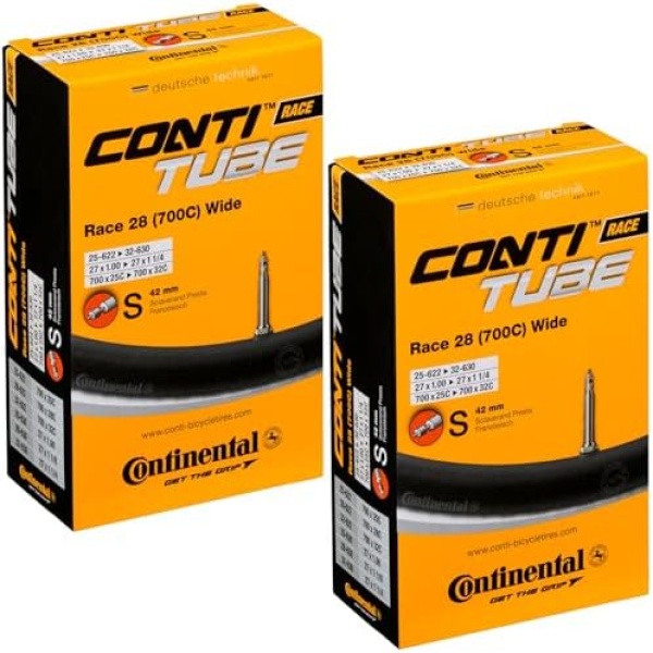 Continental Race 28" Wide 700x25-32c Inner Tubes - 42mm Presta Valve