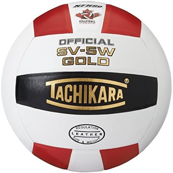 Tachikara SV5W Gold Competition Premium Leather Volleyball